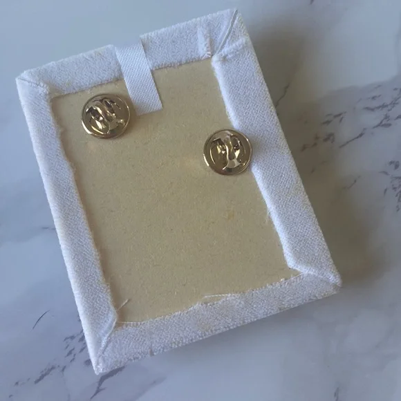 Burberry Gold Pin with COA , NWOT